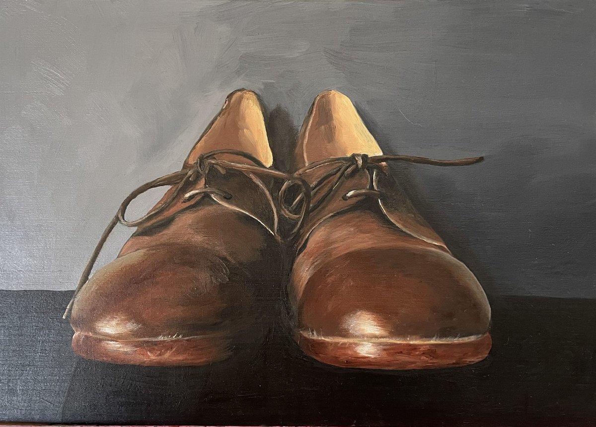 Schilderij Schoentjes